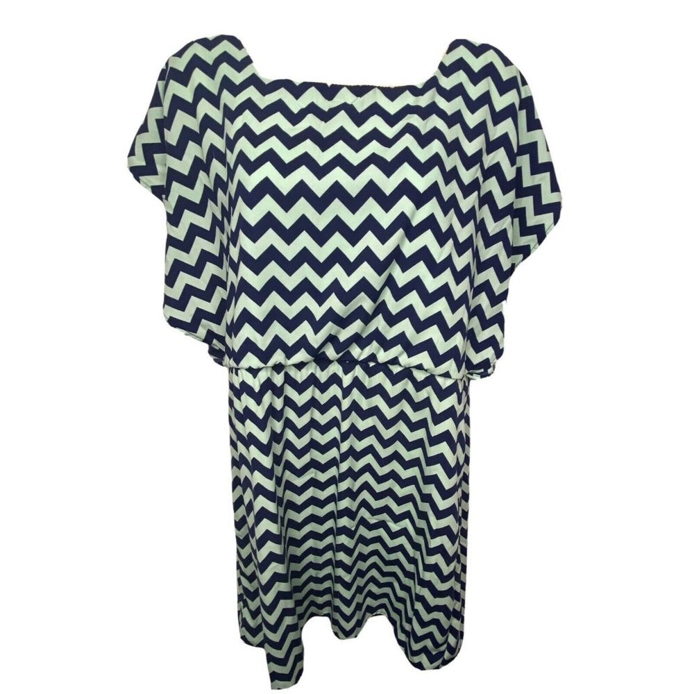 Blue Rain Women's Drop Waist Pullover Dress S